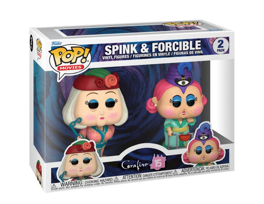 Funko SPINK and Forcible 2 pack from coraline - SOScollectible