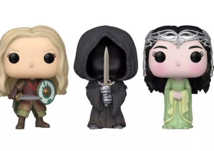 Funko The Lord of the Rings Pop! Vinyl Set of 3 Eowyn Nazgûl Arwen InSTK End Jan - SOScollectible