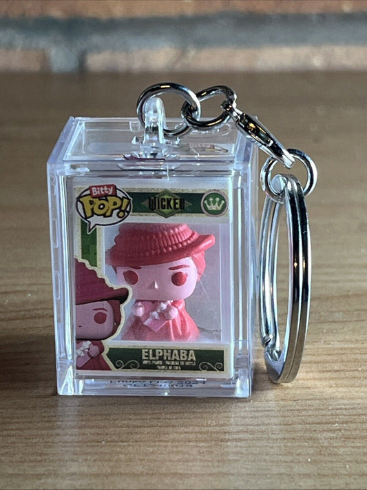 Funko Wicked Elphaba Witch Valentines Bitty Pop Key Ring Keychain Ltd Ed Gift - SOScollectible