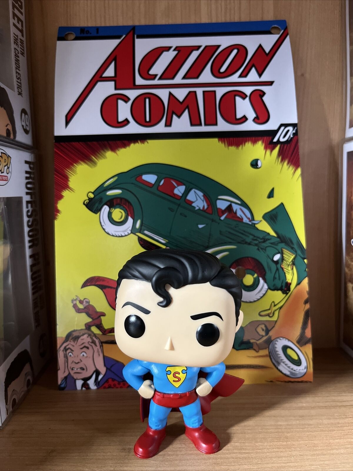 Genuine Funko superman 1st Comic Cover Oob Loose From Comic Cover 1 - SOScollectible