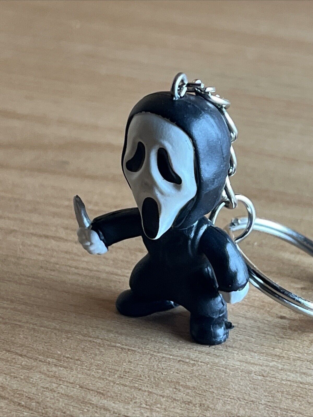 Ghost Face Killer Scream 3D Key ring Horror TV Movie Goth Kids Cult gift bag - SOScollectible