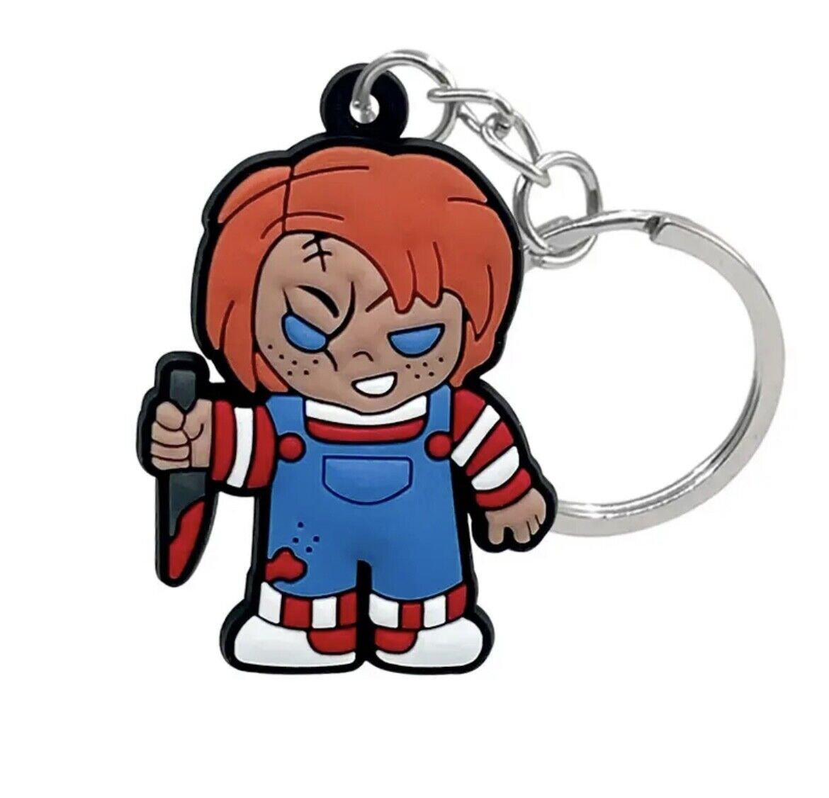 Halloween 🎃 horror key rings BUY 2 Get 1 FREE Chucky Billy Scream IT Saw Regan - SOScollectible