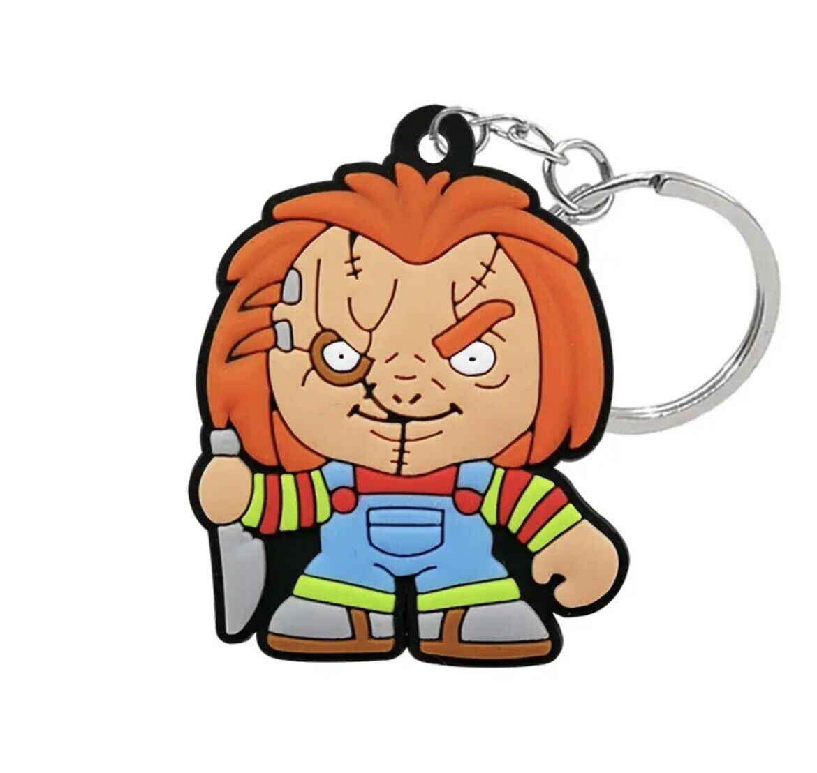 Halloween 🎃 horror key rings BUY 2 Get 1 FREE Chucky Billy Scream IT Saw Regan - SOScollectible