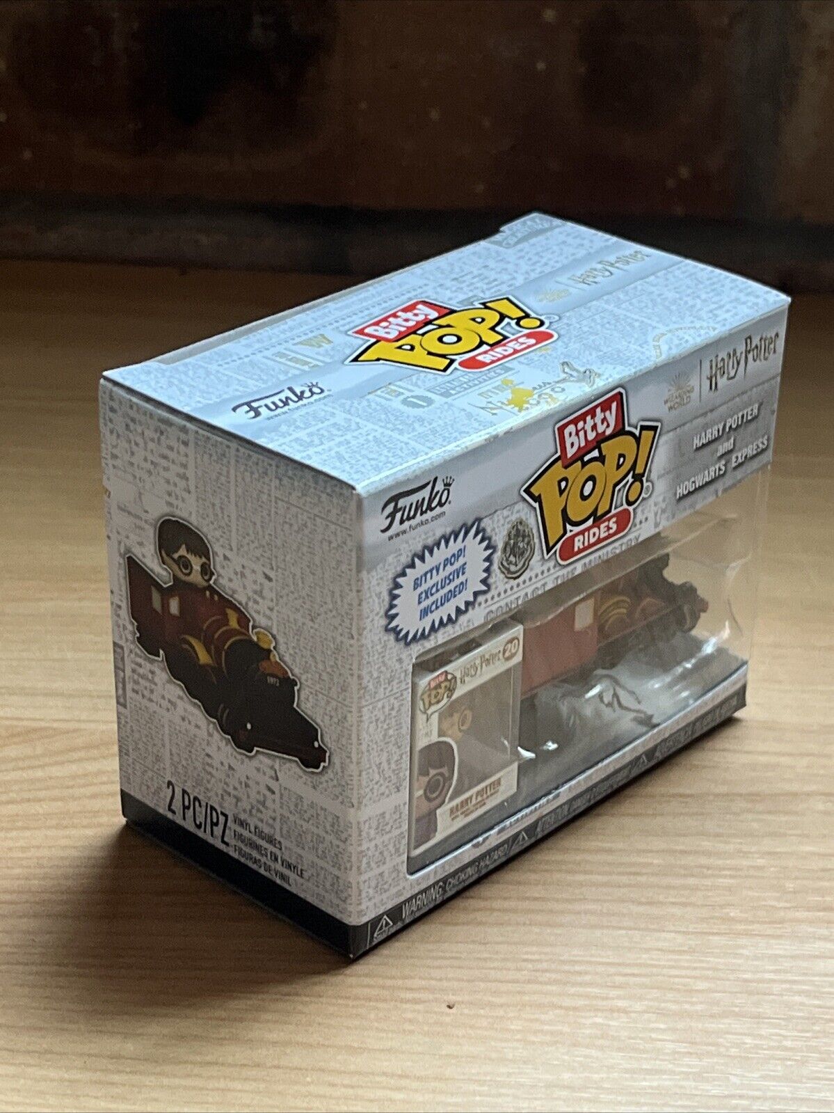 HARRY POTTER AND HOGWARTS EXPRESS Train Funko Bitty Pop! Rides In Stk Now - SOScollectible