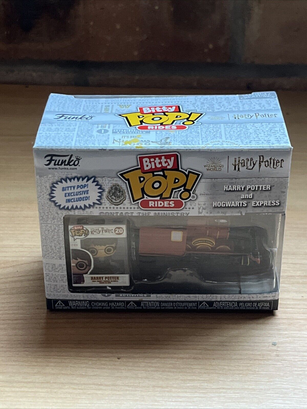 HARRY POTTER AND HOGWARTS EXPRESS Train Funko Bitty Pop! Rides In Stk Now - SOScollectible