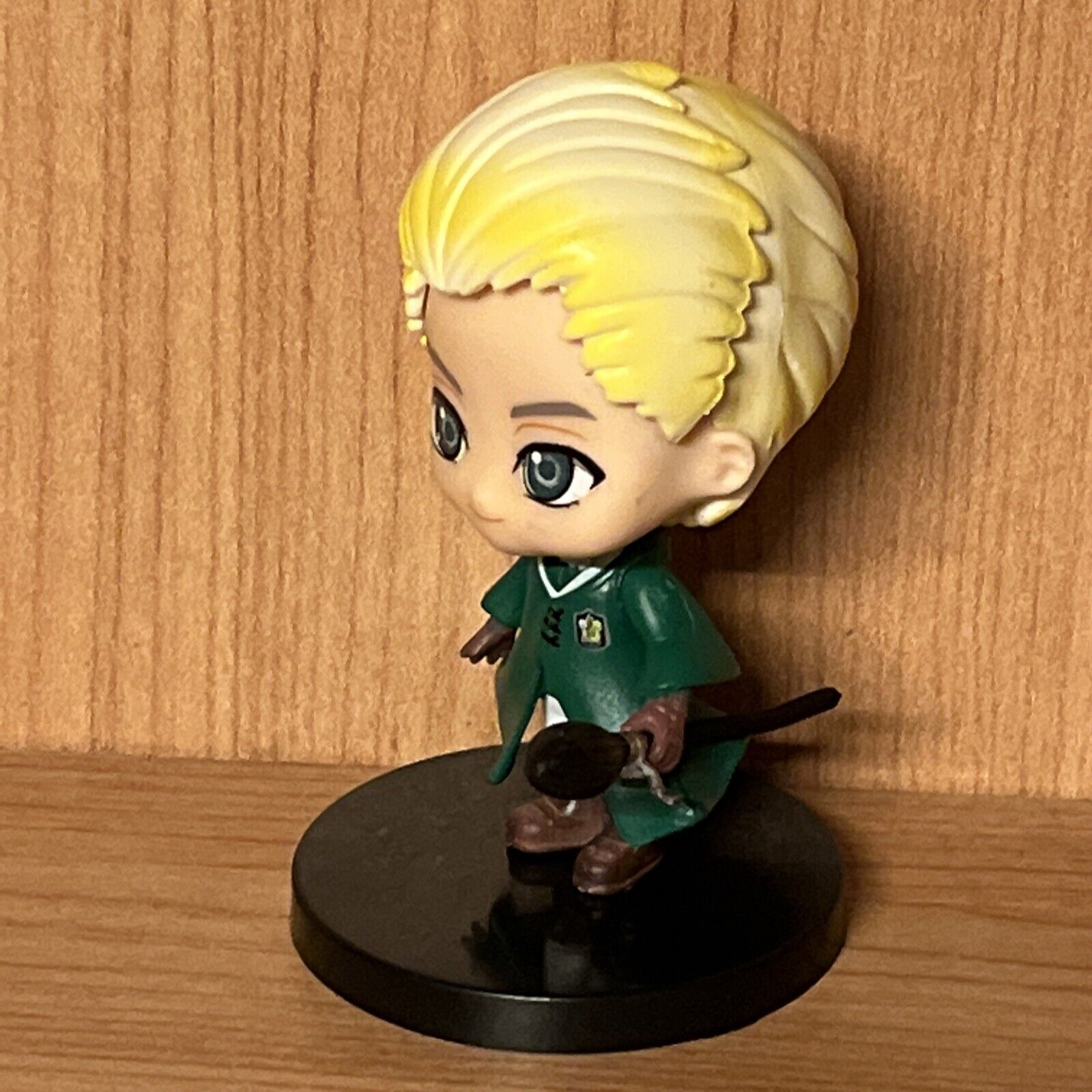 HARRY POTTER Draco Malfoy Quidditch 8cm VINYL FIGURE NEW gift box - SOScollectible