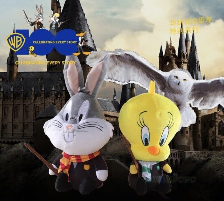 Harry Potter X Looney Tunes Bugs Bunny 20cm Super Cute Plush Cuddly soft Toy - SOScollectible