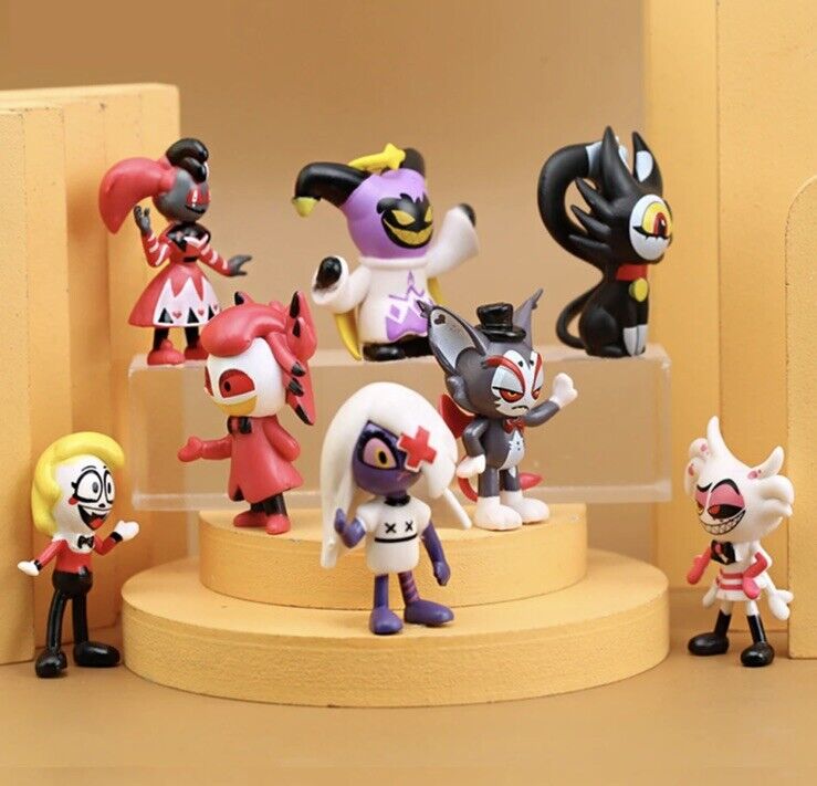 Hazbin Hotel blind bag PVC figuer doll toy & 3 cards anime Buy 2 Get 1 Free - SOScollectible