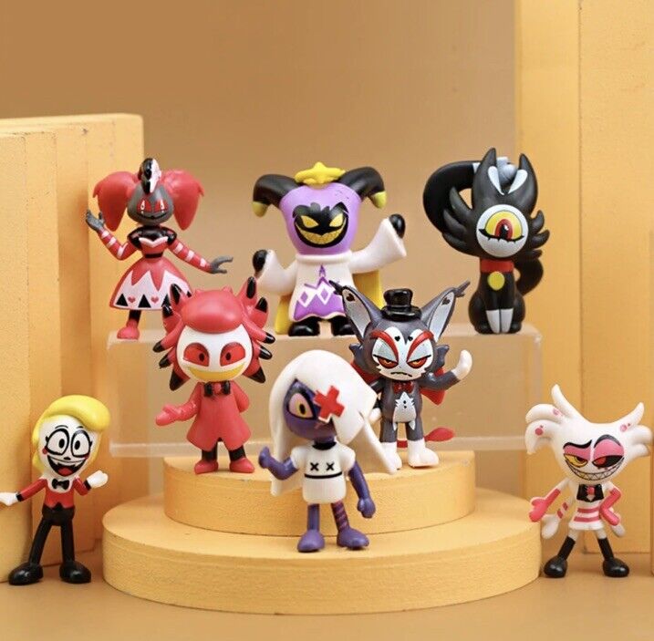 Hazbin Hotel blind bag PVC figure doll toy & 3 cards anime X 5 BAGS GAMING - SOScollectible