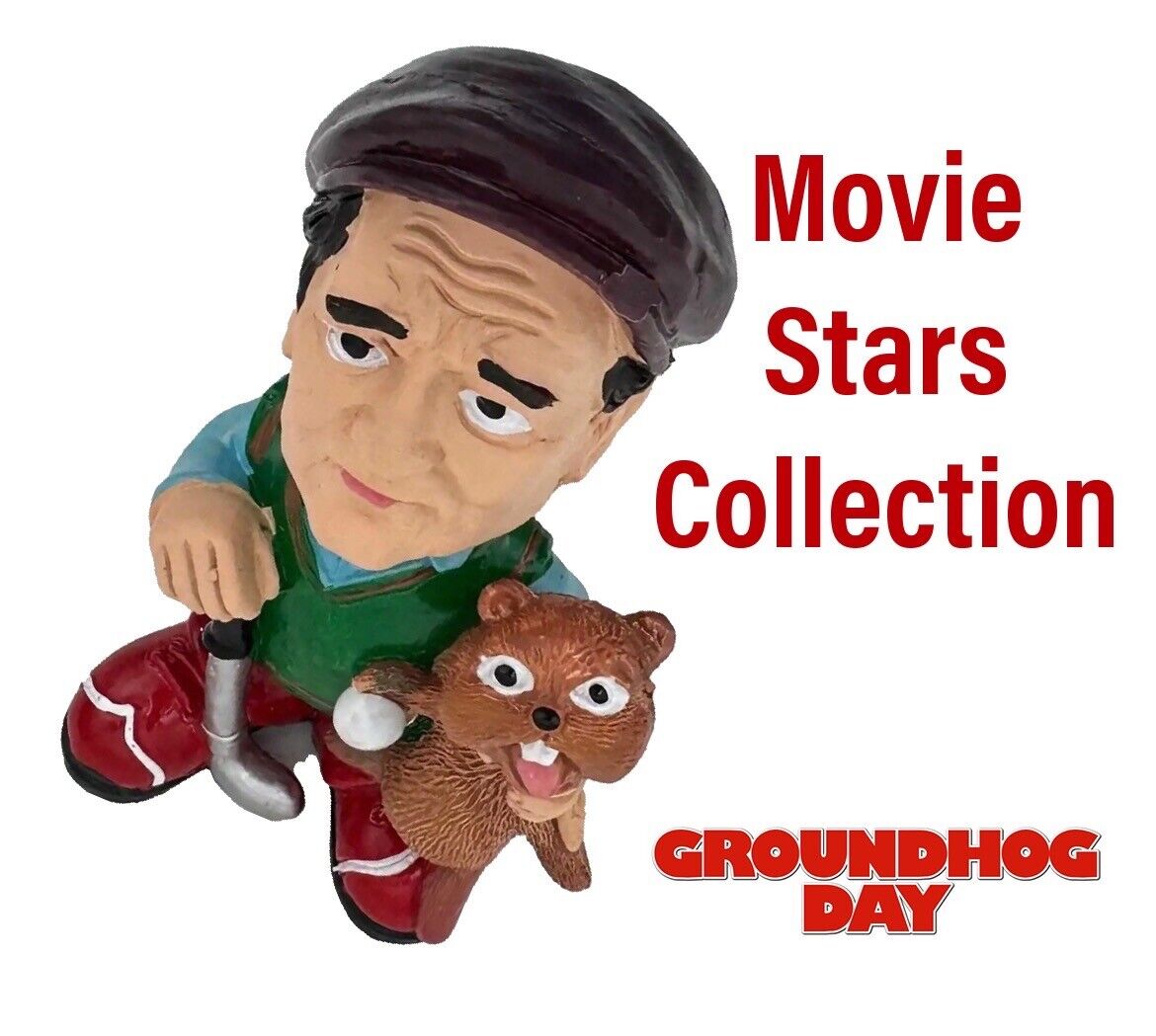 Hollywood Movie Star Collection Bill Murray Groundhog Day With Phil 10cm - SOScollectible