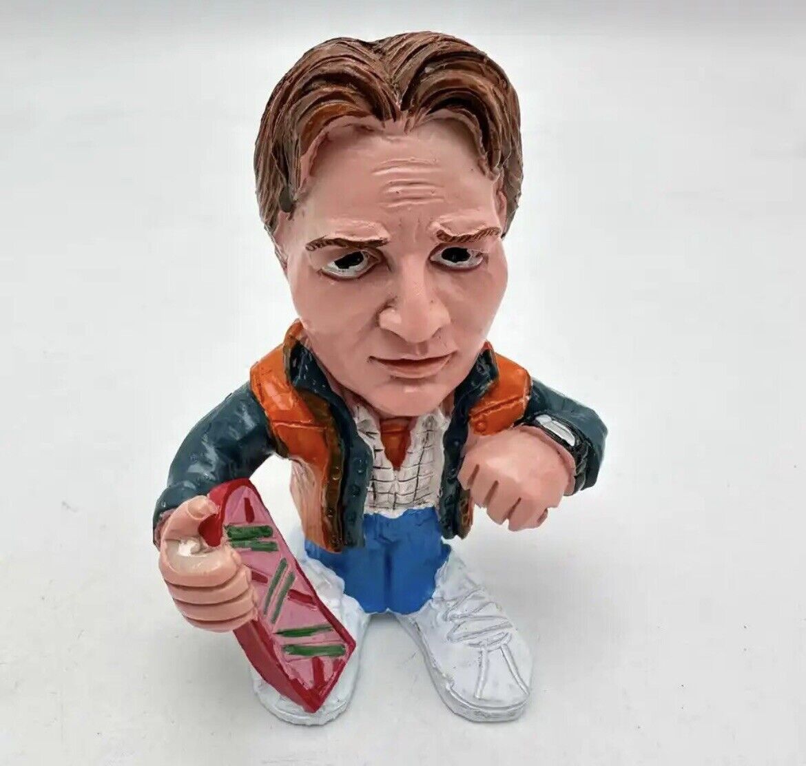 Hollywood Movie Star Collection Michael J Fox As Marty Mcfly BTTF 🇬🇧 New 10cm - SOScollectible