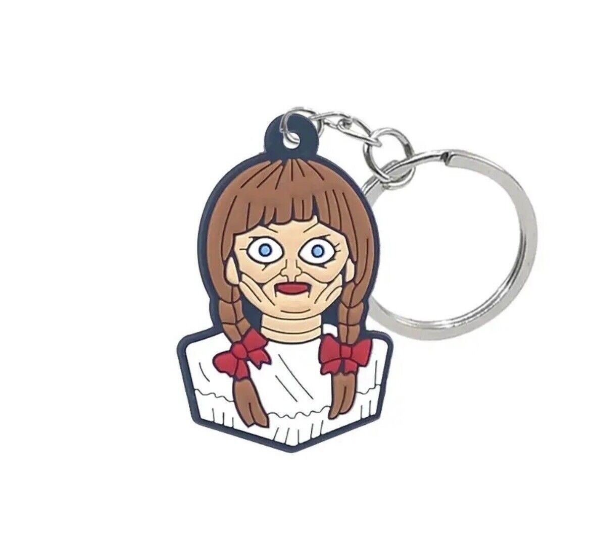 🎈Horror Keyring Set Of 5 Keychain Ring Billy Chucky Jason Horror Movie Gift bag - SOScollectible