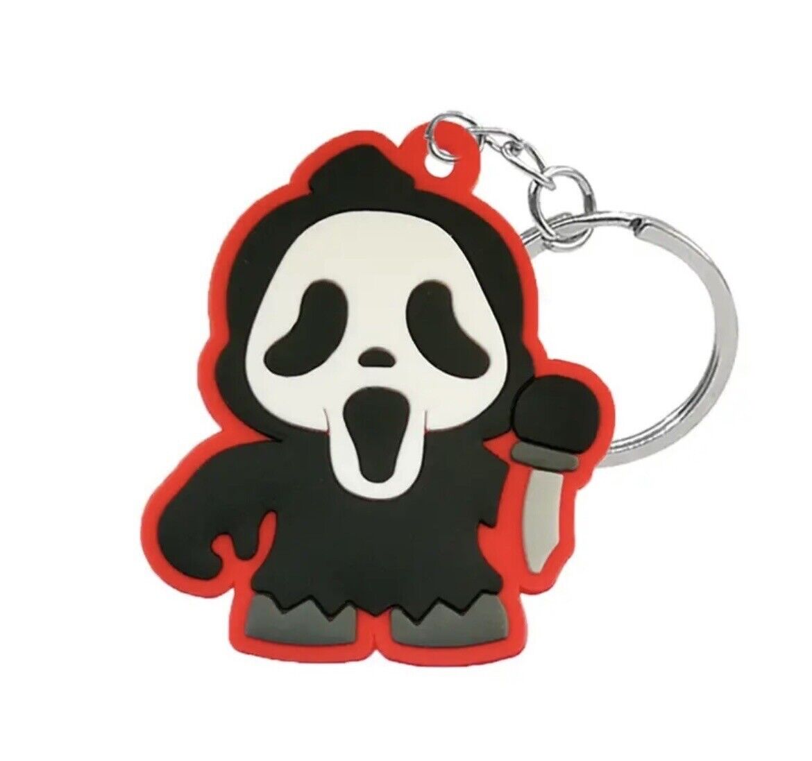 🎈Horror Keyring Set Of 5 Keychain Ring Billy Chucky Jason Horror Movie Gift bag - SOScollectible