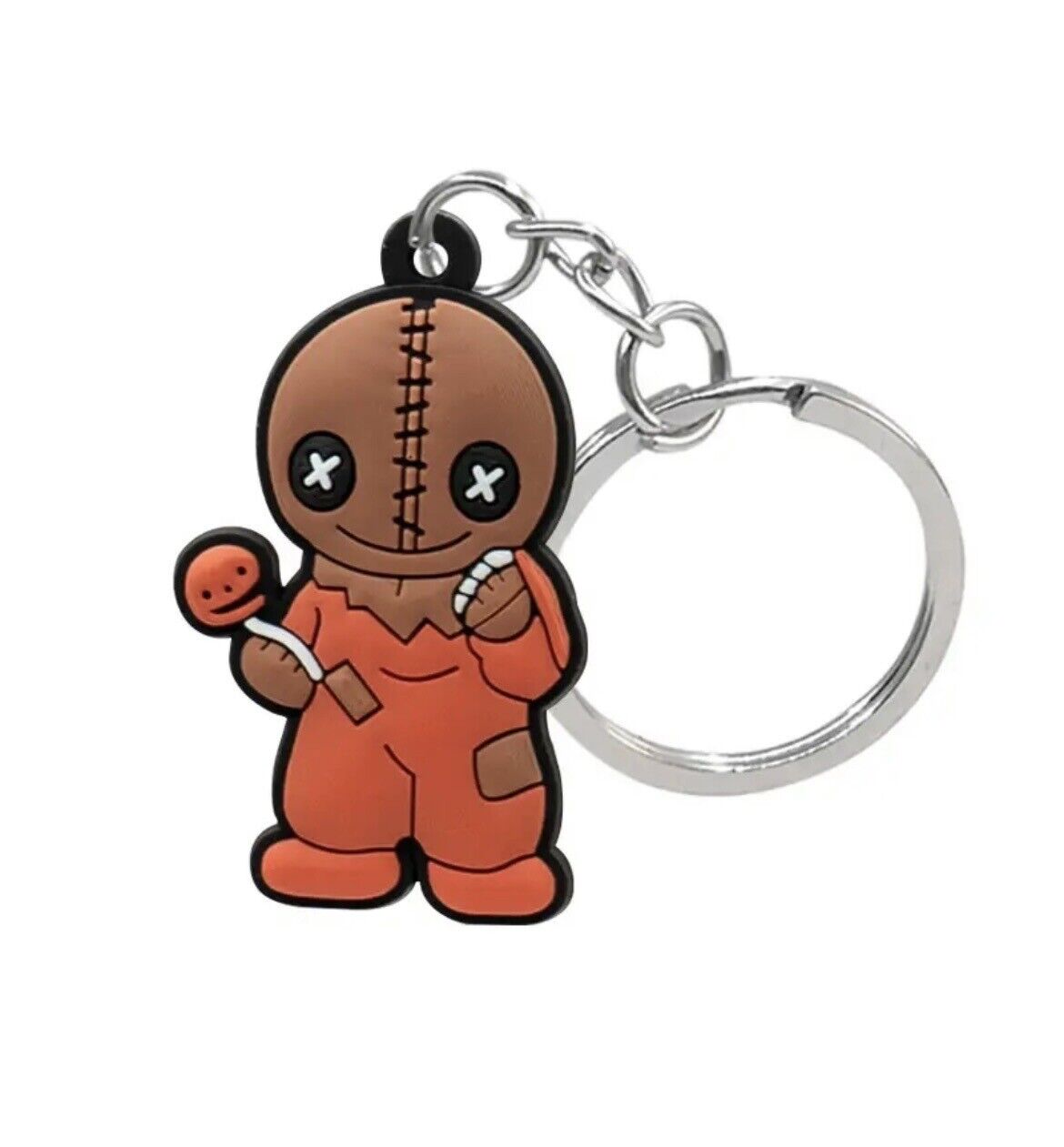 🎈Horror Keyring Set Of 5 Keychain Ring Billy Chucky Jason Horror Movie Gift bag - SOScollectible