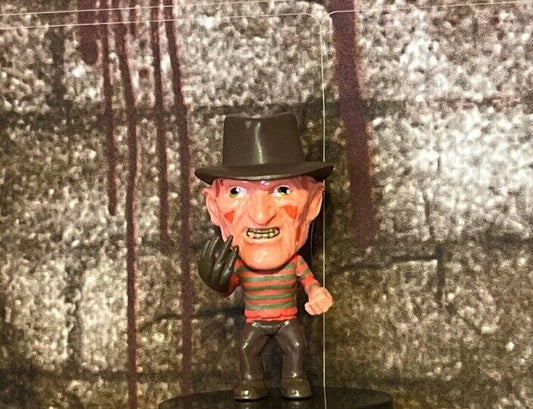 Horror Movie Figure Fred Freddy Elm St Pop Halloween Cult Film 5cm Collect Set - SOScollectible