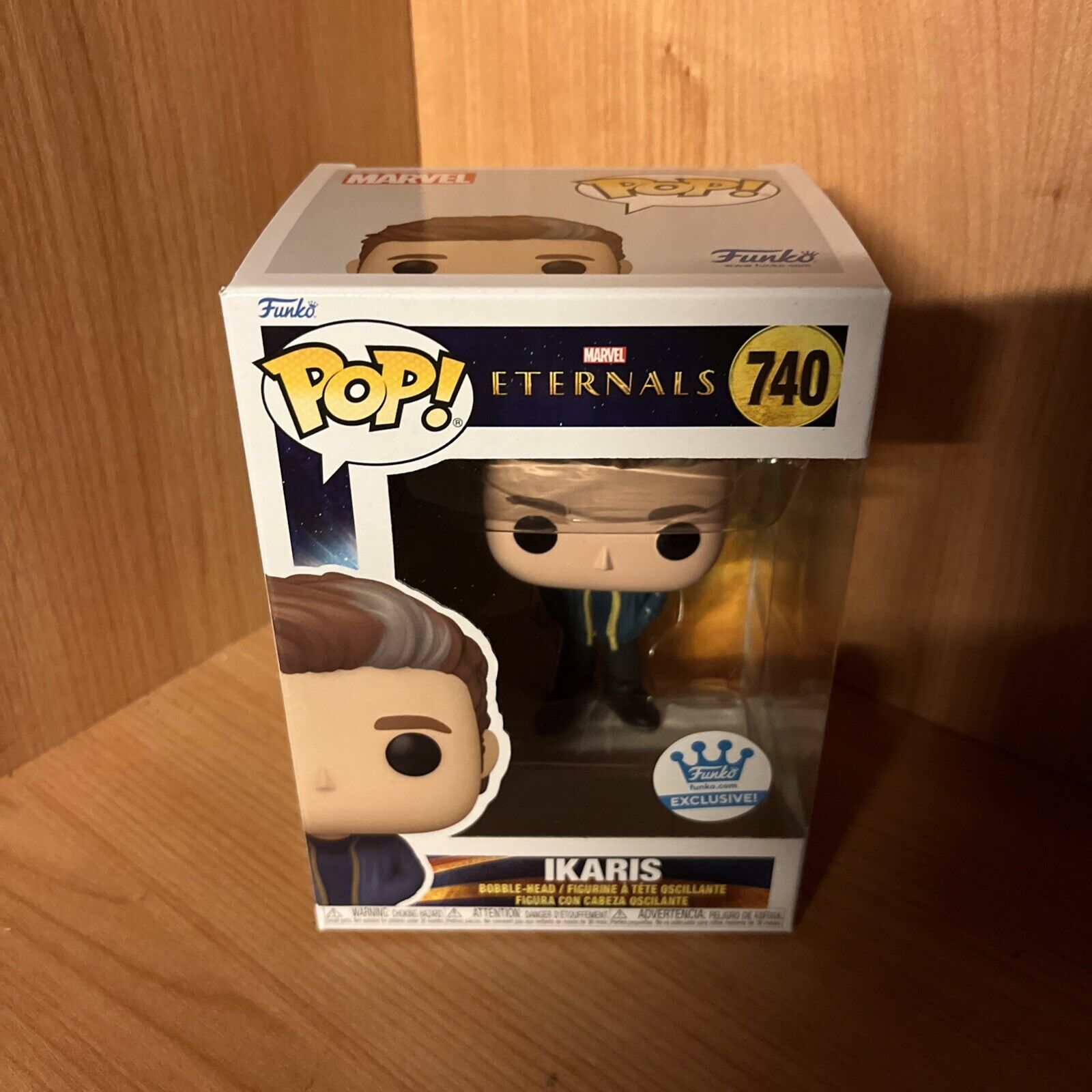 Ikaris (Casual) Eternals - (NEW & In Stock) Funko Pop! Marvel Vinyl Figure UK - SOScollectible