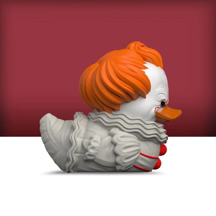 IT Tubbz Mini PVC Figure Pennywise 5 cm Cosplay Duck Horror In Stk Now - SOScollectible