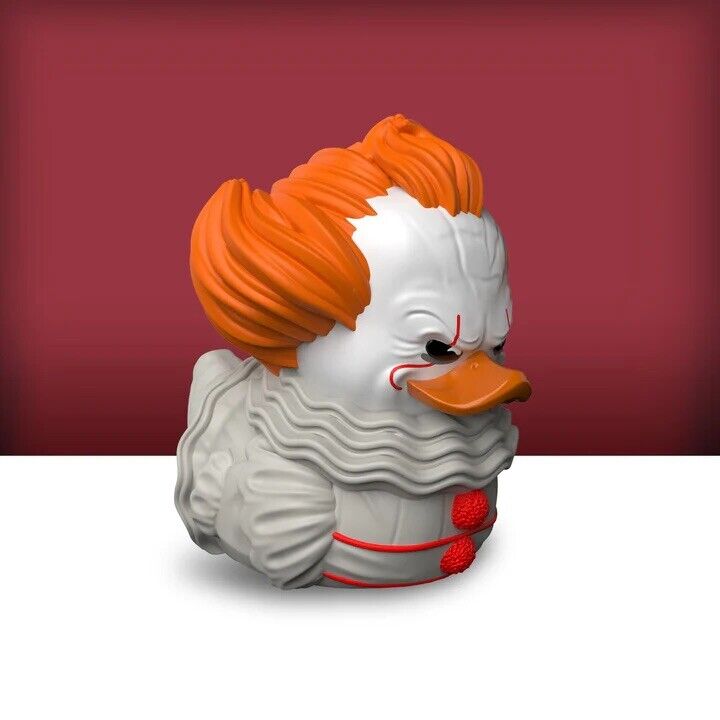 IT Tubbz Mini PVC Figure Pennywise 5 cm Cosplay Duck Horror In Stk Now - SOScollectible