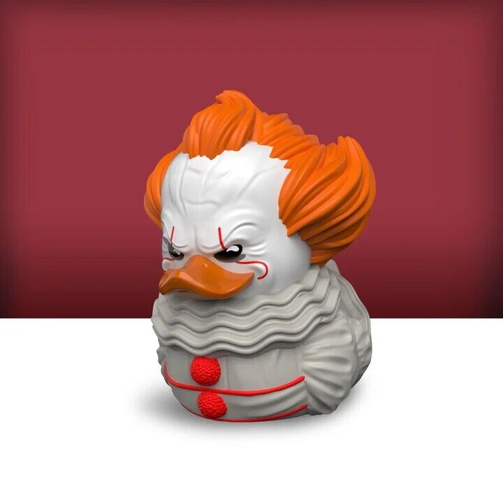 IT Tubbz Mini PVC Figure Pennywise 5 cm Cosplay Duck Horror In Stk Now - SOScollectible