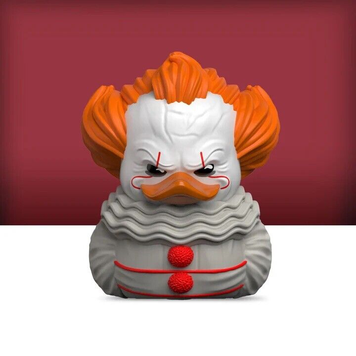 IT Tubbz Mini PVC Figure Pennywise 5 cm Cosplay Duck Horror In Stk Now - SOScollectible