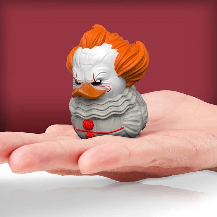 IT Tubbz Mini PVC Figure Pennywise 5 cm Cosplay Duck Horror In Stk Now - SOScollectible