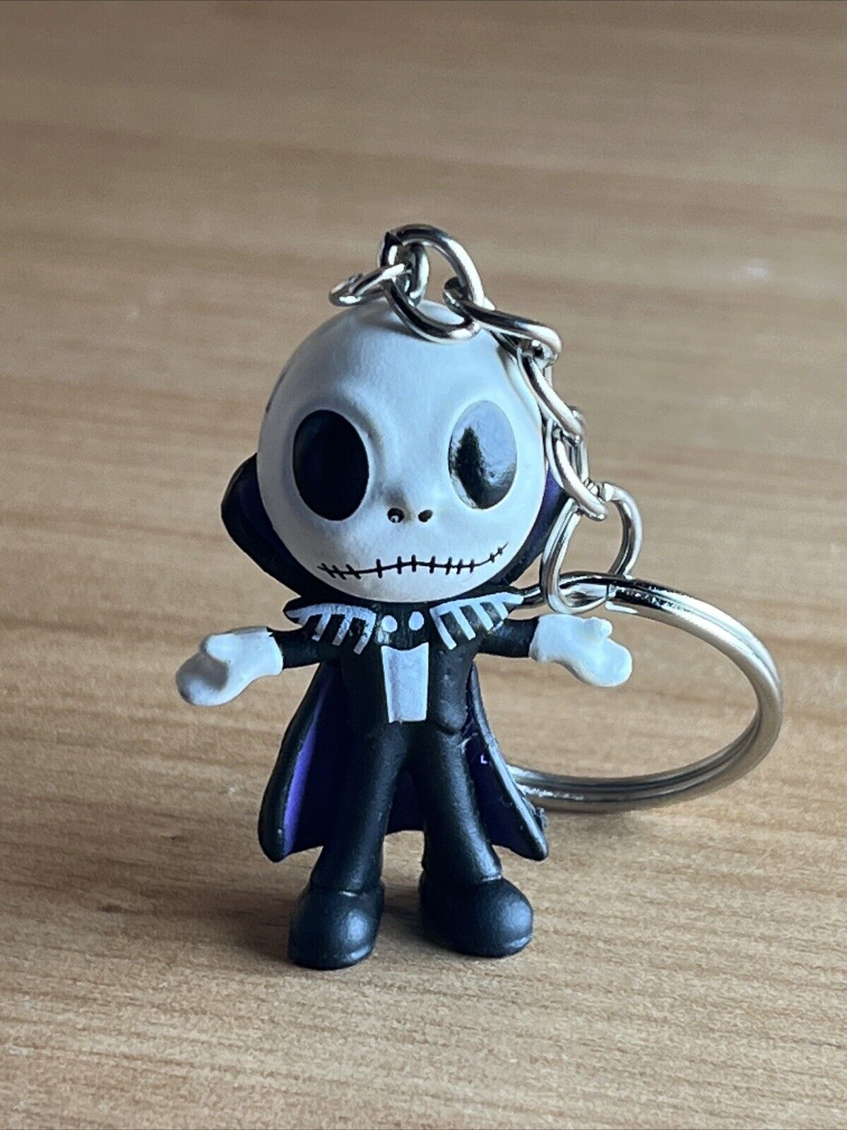 Jack Skellington Nightmare 3D Key ring Horror TV Movie Goth Gift bag Kids Cult - SOScollectible