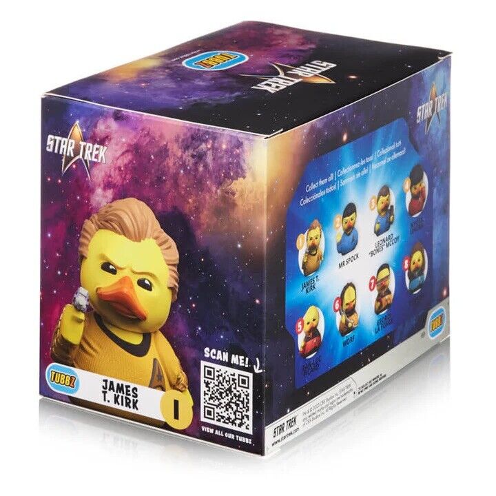 James T. Kirk Star Trek TUBBZ Boxed Edition Cosplaying Duck Collectable - SOScollectible