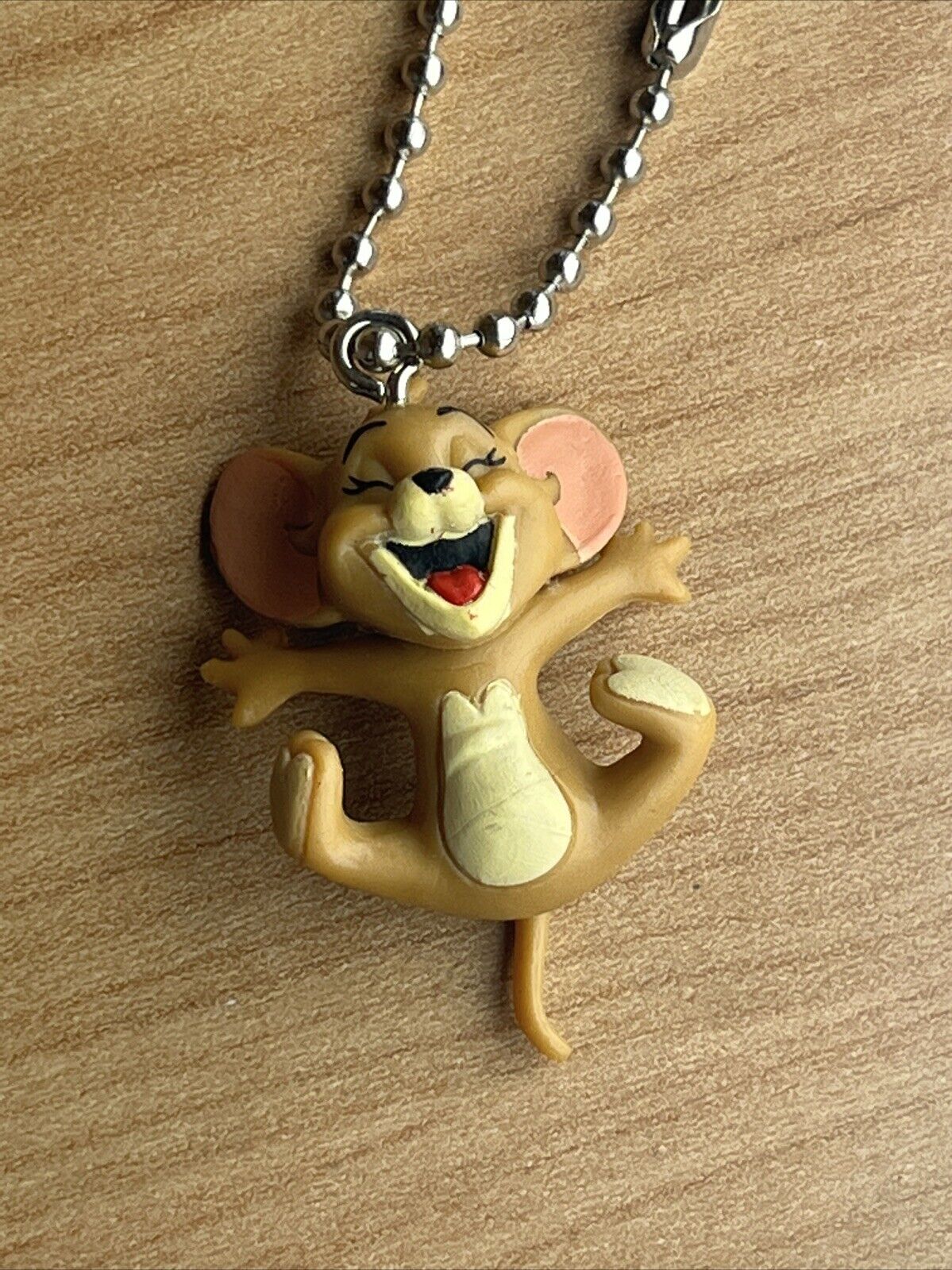 Jumping Jerry Tom & Jerry 3D Keyring Keychain Classic Cartoon Cat Mouse gift bag - SOScollectible