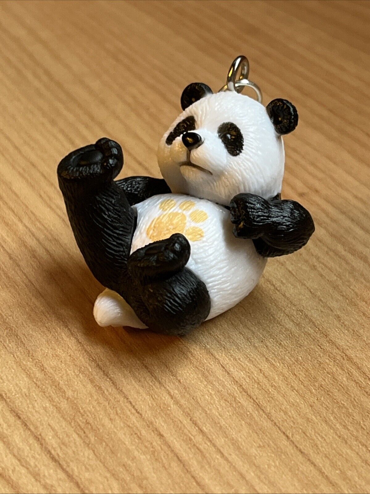 Kung Fu Panda Lying Down Key Ring Keychain Gift bag Xmas Pandas Animal Keyring - SOScollectible