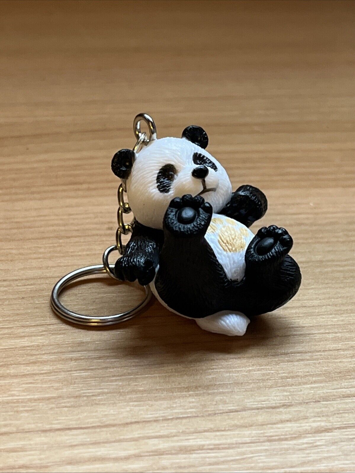 Kung Fu Panda Lying Down Key Ring Keychain Gift bag Xmas Pandas Animal Keyring - SOScollectible