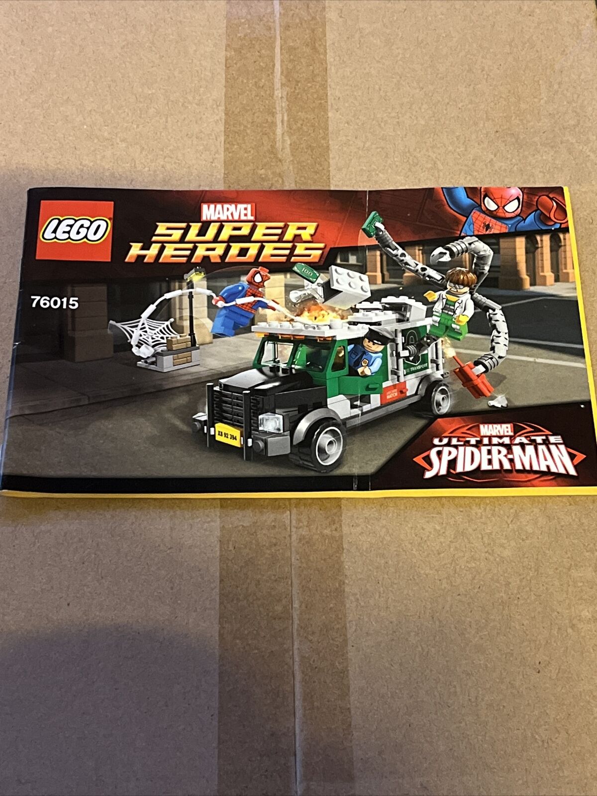 Lego 76015 Doc Ock Truck Heist Instructions Only - SOScollectible