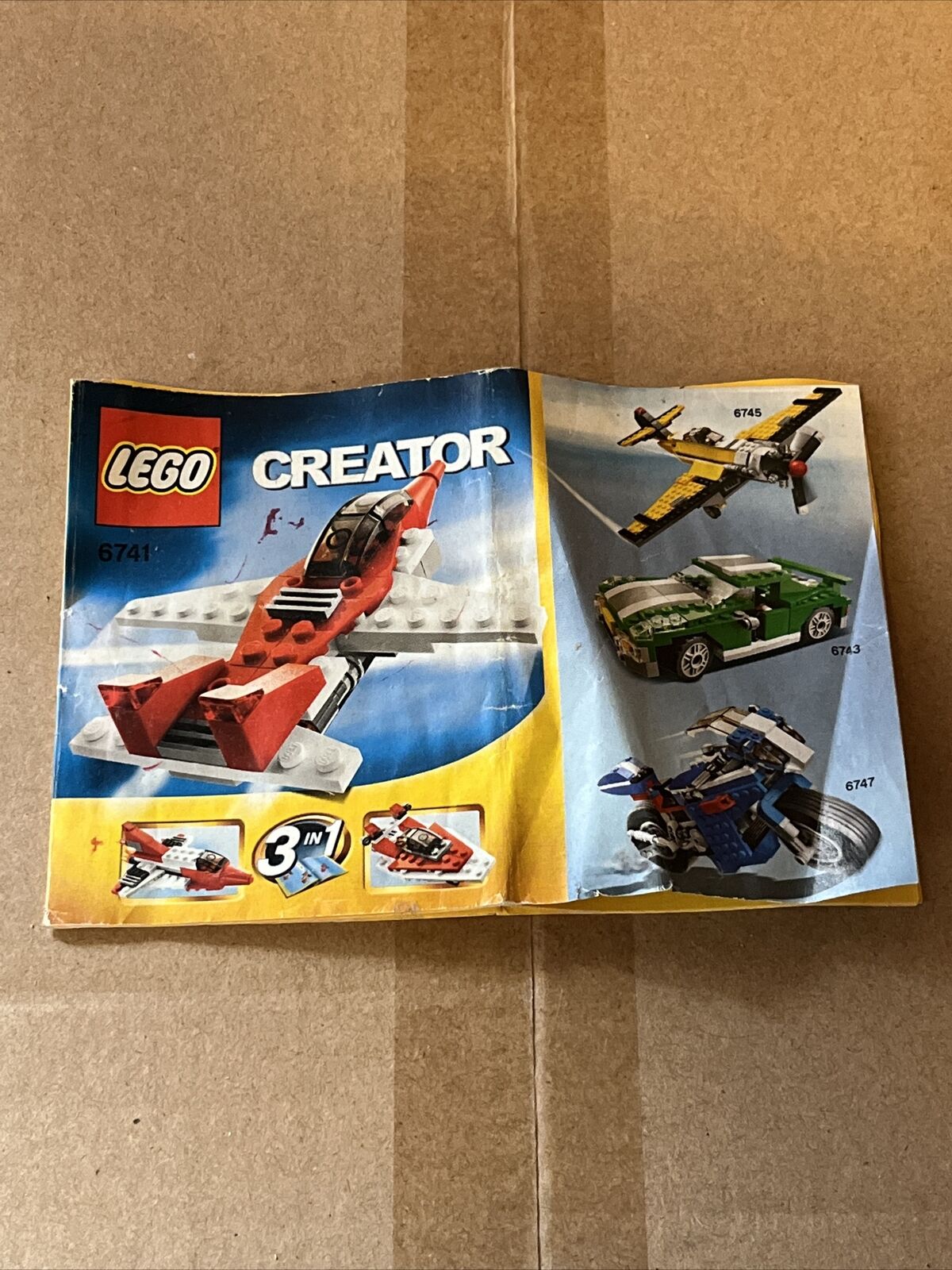 Lego Creator 3 In 1 Instructions Only - SOScollectible