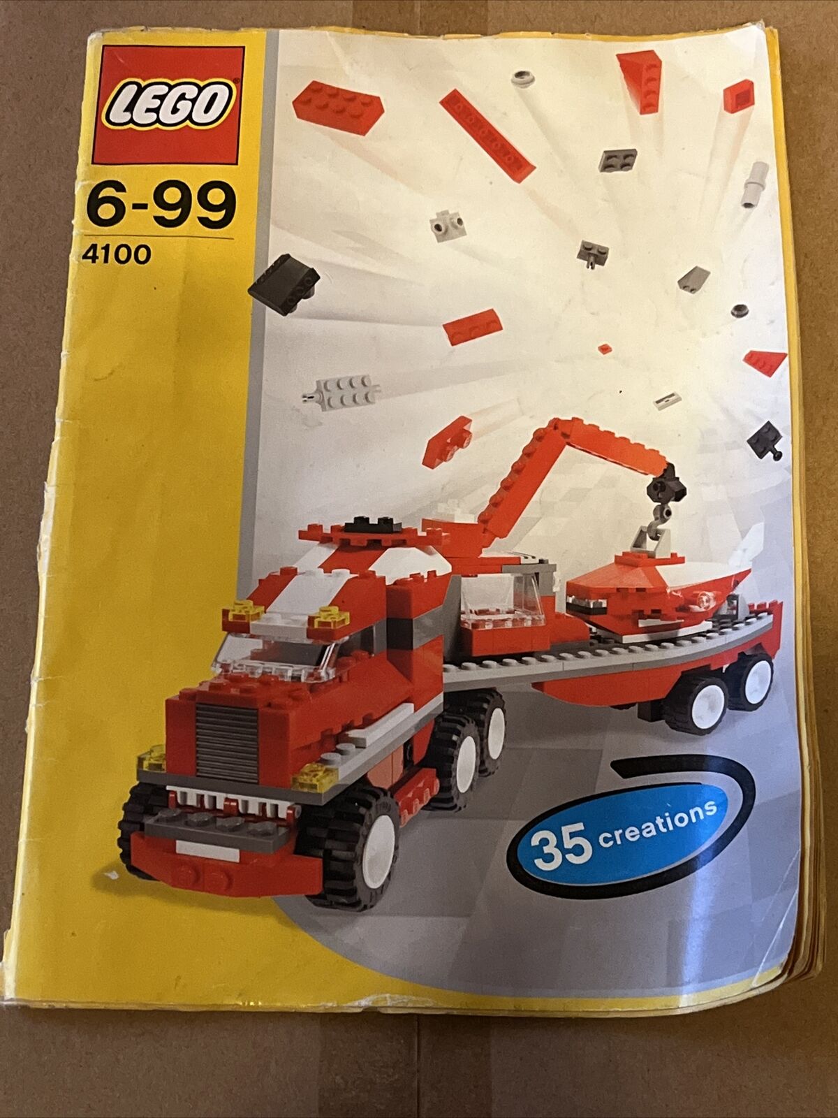 LEGO Creator Instructions Only 35 Creations 4100) - SOScollectible