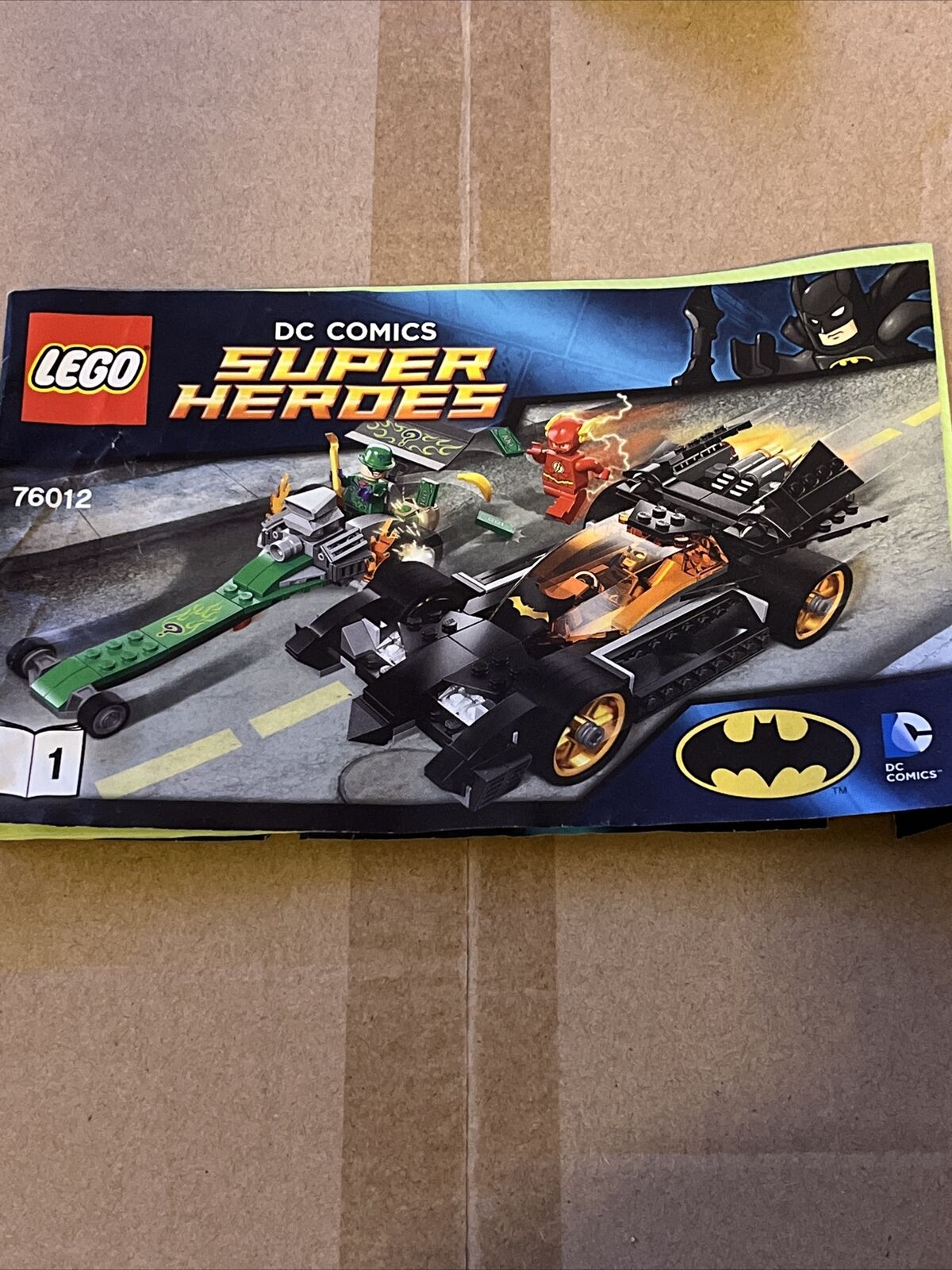 Lego Dc Super Heroes Batman 76012 instructions Only - SOScollectible