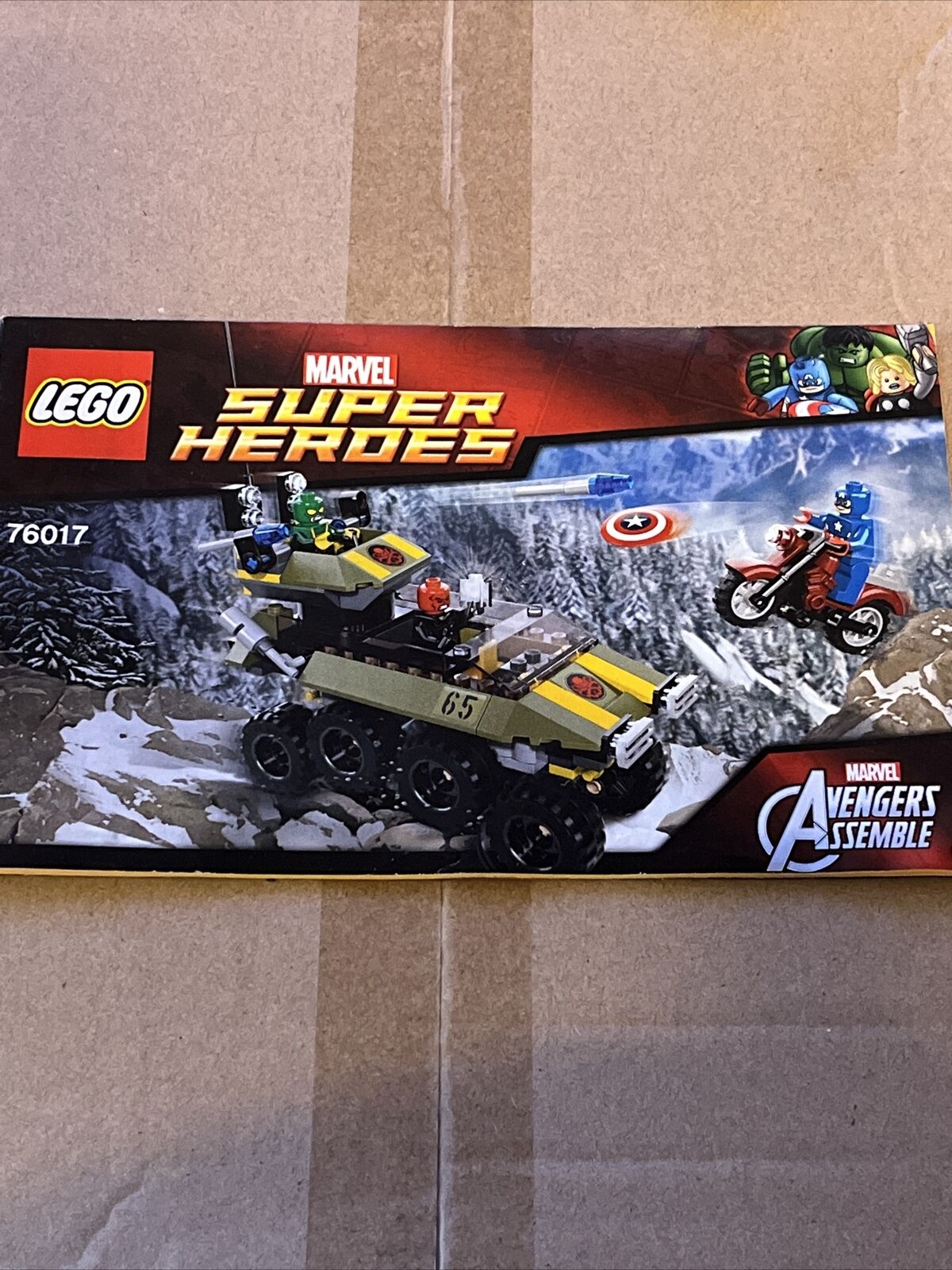 Lego Marvel Super Heroes 76017 instructions Only - SOScollectible