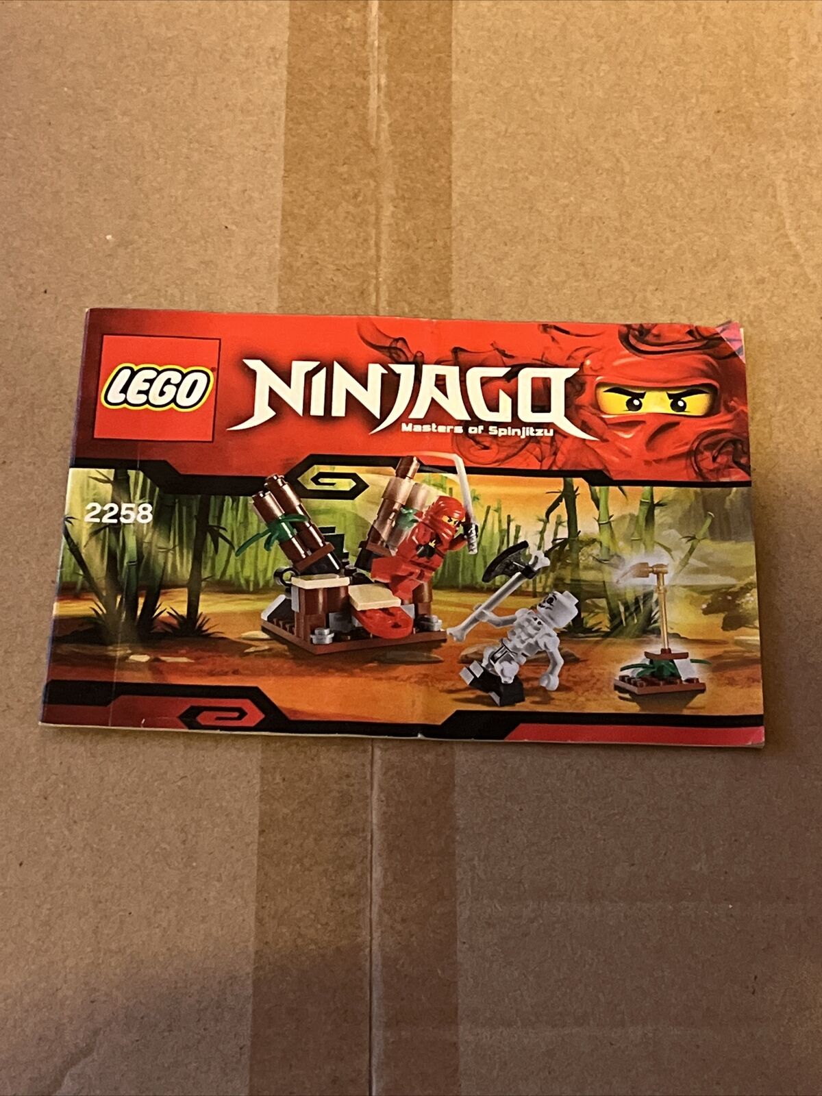 Lego Ninjago 2258 instructions Only - SOScollectible