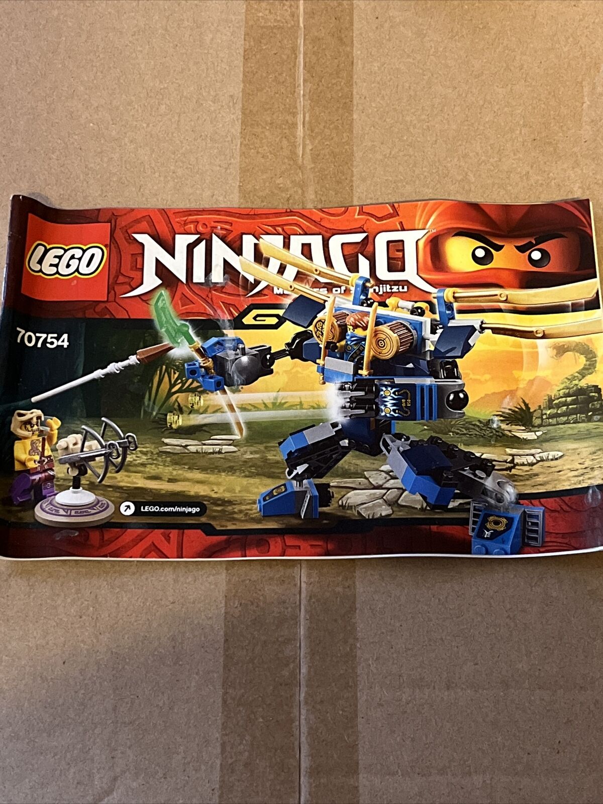 Lego Ninjago 70754 instructions Only - SOScollectible