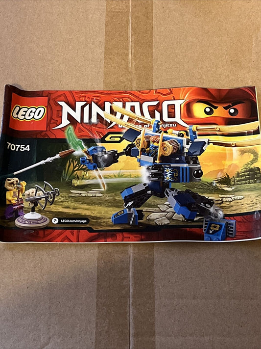 Lego Ninjago 70754 instructions Only - SOScollectible