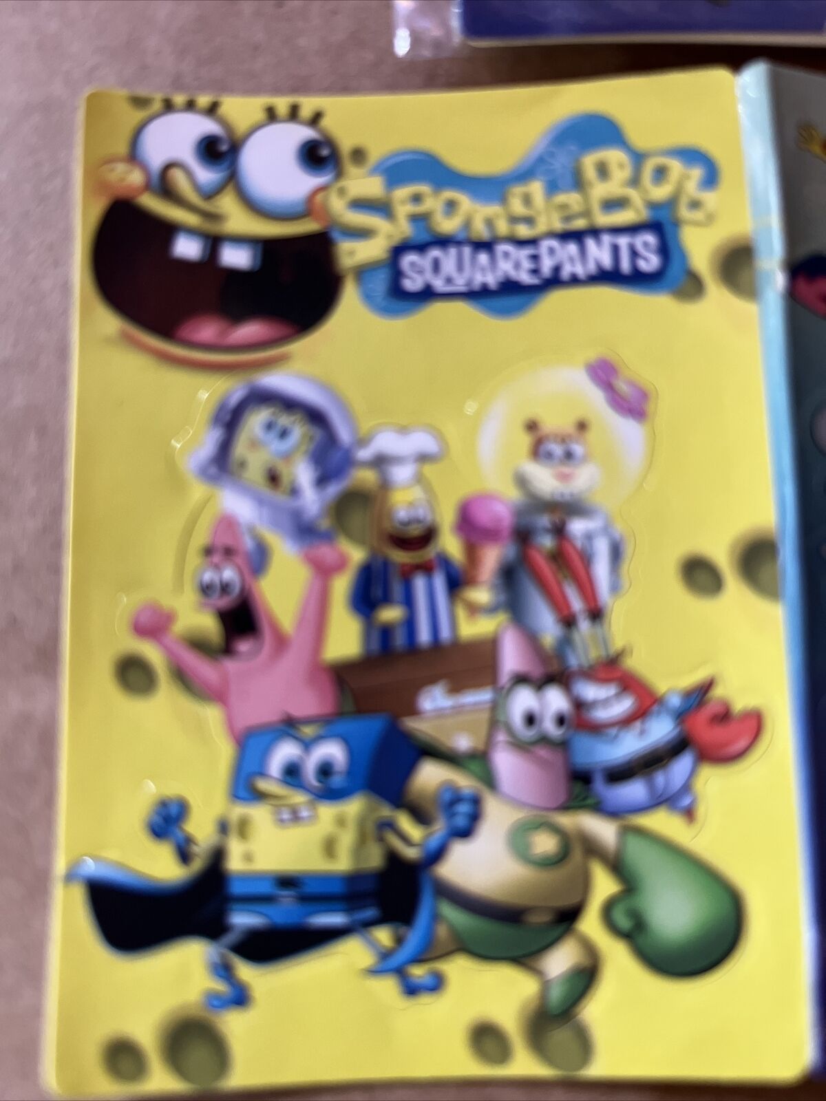 Lego Sponge Bob Squarepants Stickers - SOScollectible