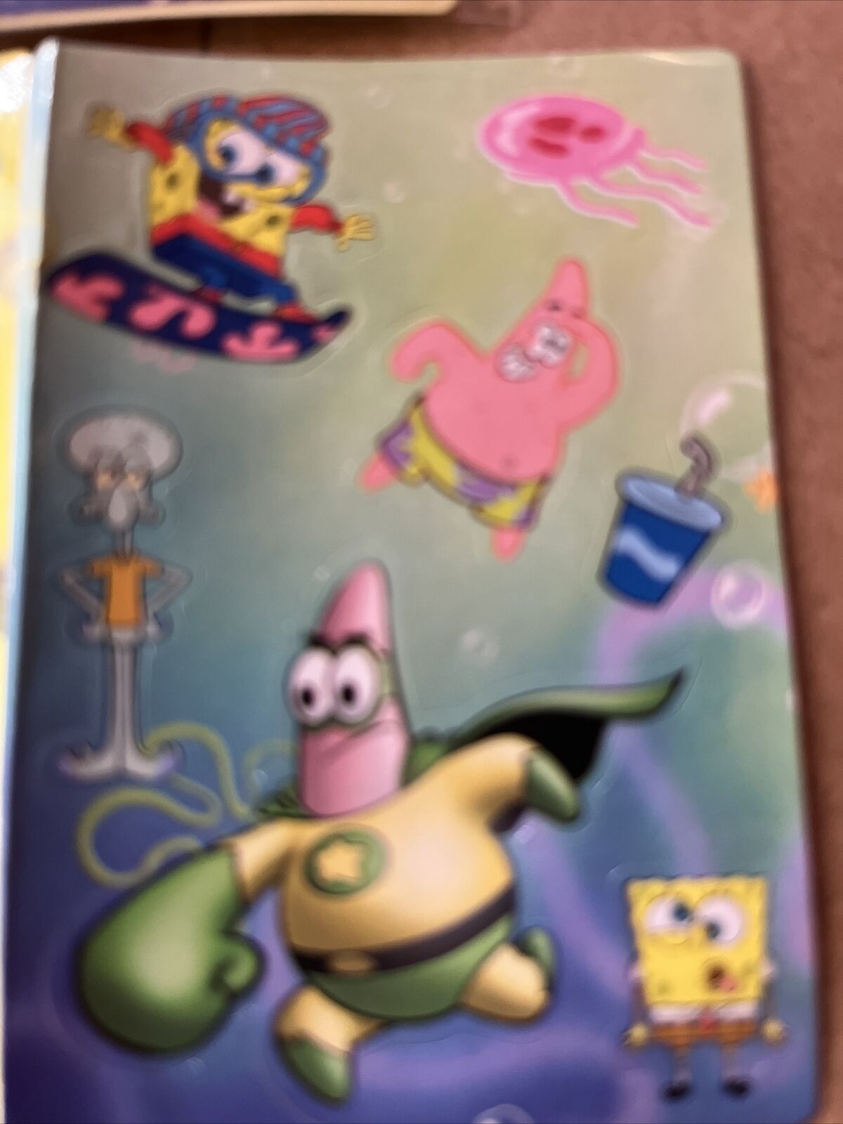 Lego Sponge Bob Squarepants Stickers - SOScollectible