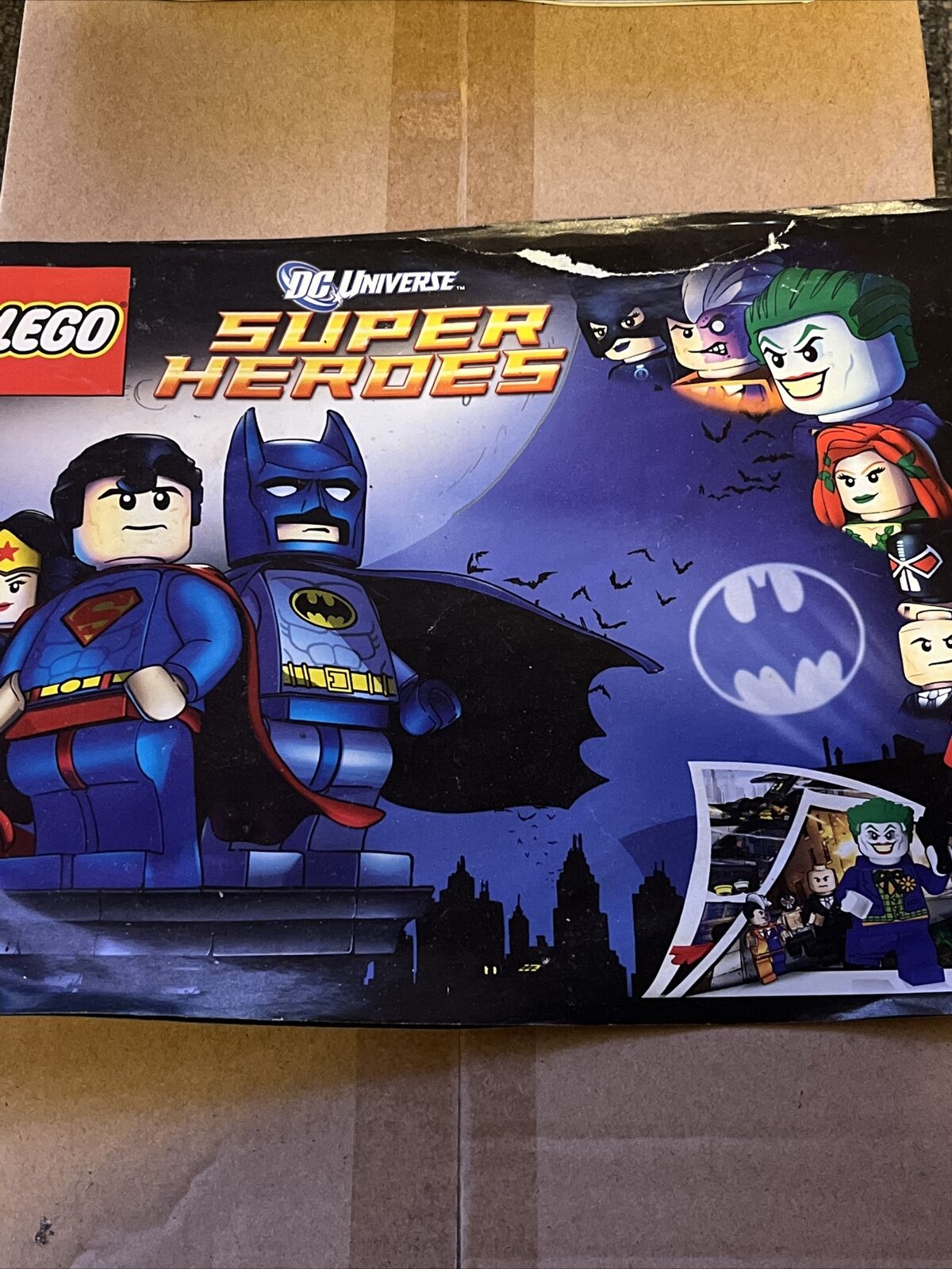 Lego Super Heroes Rare Story Comic Book Mint Condition Batman Ivy - SOScollectible