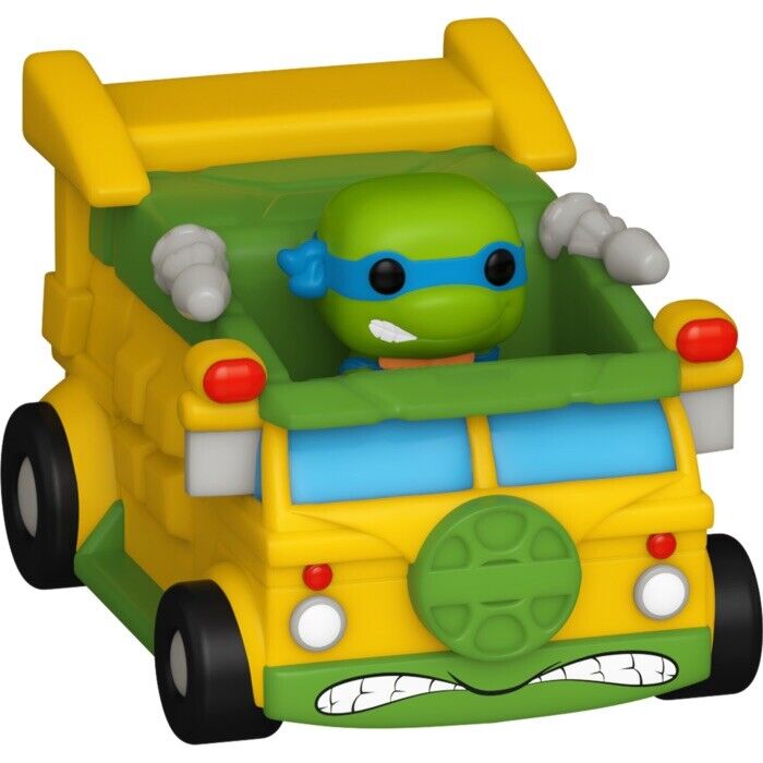 Leonardo Teenage Mutant Ninja Turtles Van Bitty Pop! Ride In Stk Now Ltd - SOScollectible