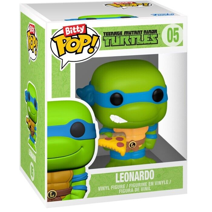 Leonardo Teenage Mutant Ninja Turtles Van Bitty Pop! Ride In Stk Now Ltd - SOScollectible