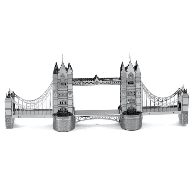 London Tower Bridge 3D DIY Metal Jigsaw Puzzle Creative Children Educational - SOScollectible