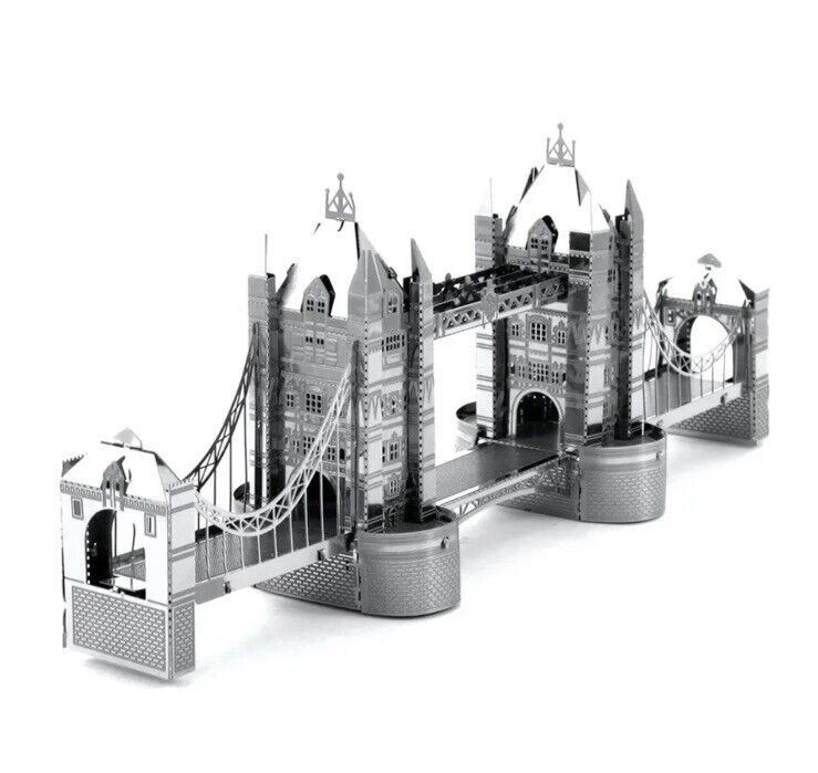 London Tower Bridge 3D DIY Metal Jigsaw Puzzle Creative Children Educational - SOScollectible