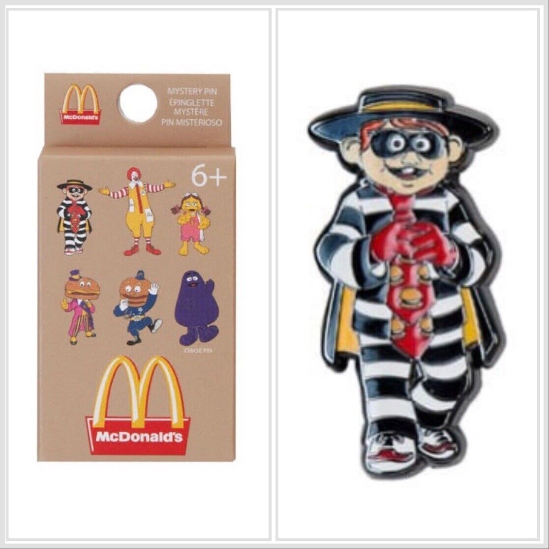 McDonald’s The Hamburglar Exc Ltd Edition Friends Loungefly Enamel Pin boxed - SOScollectible