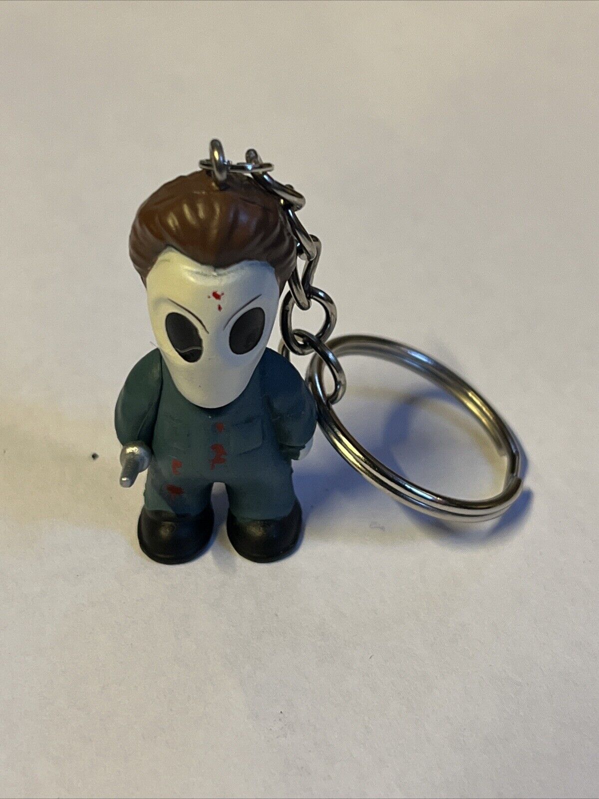 Michael Myers Blood splatter 3D Key ring Horror TV Movie Goth Gift bag Kids Cult - SOScollectible