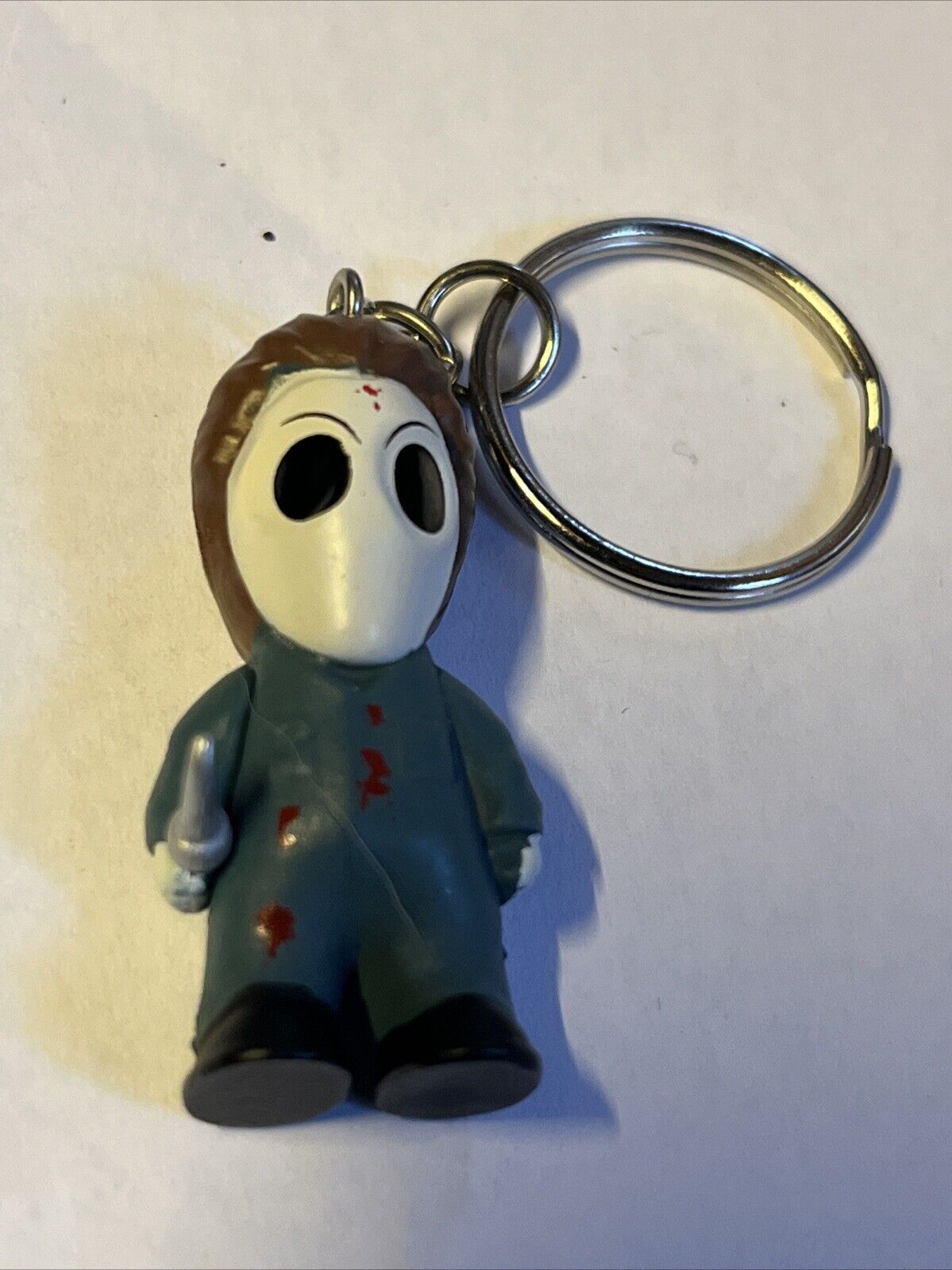 Michael Myers Blood splatter 3D Key ring Horror TV Movie Goth Gift bag Kids Cult - SOScollectible