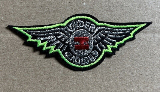 Military Army RAF Patch Badges Iron SEW TOPGUN AIRFORCE FLYING CHEVRON STAR - SOScollectible