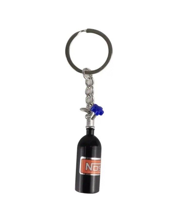 Mini Fast And Furious NOS Bottle Key Ring, Key Chain - Black Stash Tin gift bag - SOScollectible